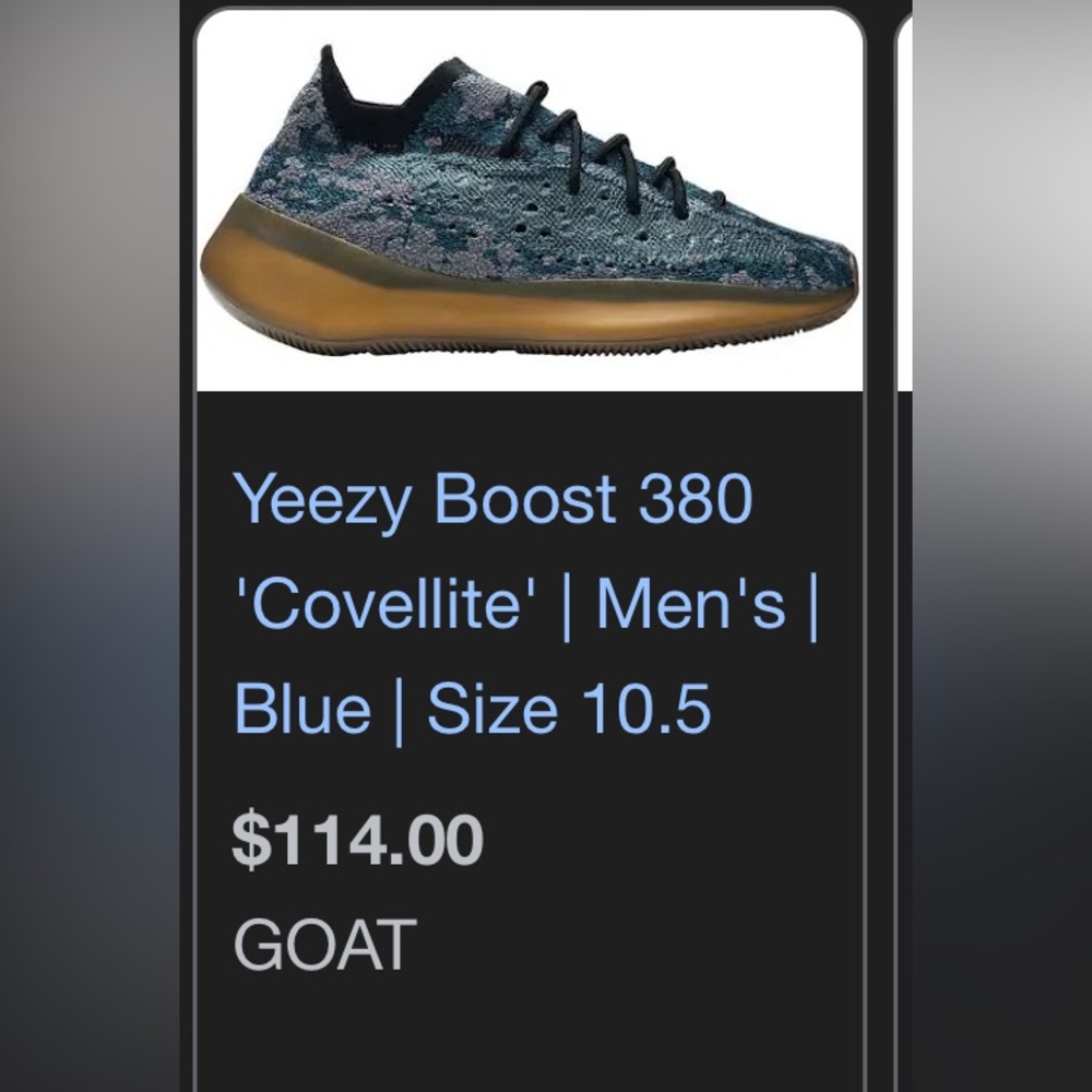 Yeezy 380 Covellite